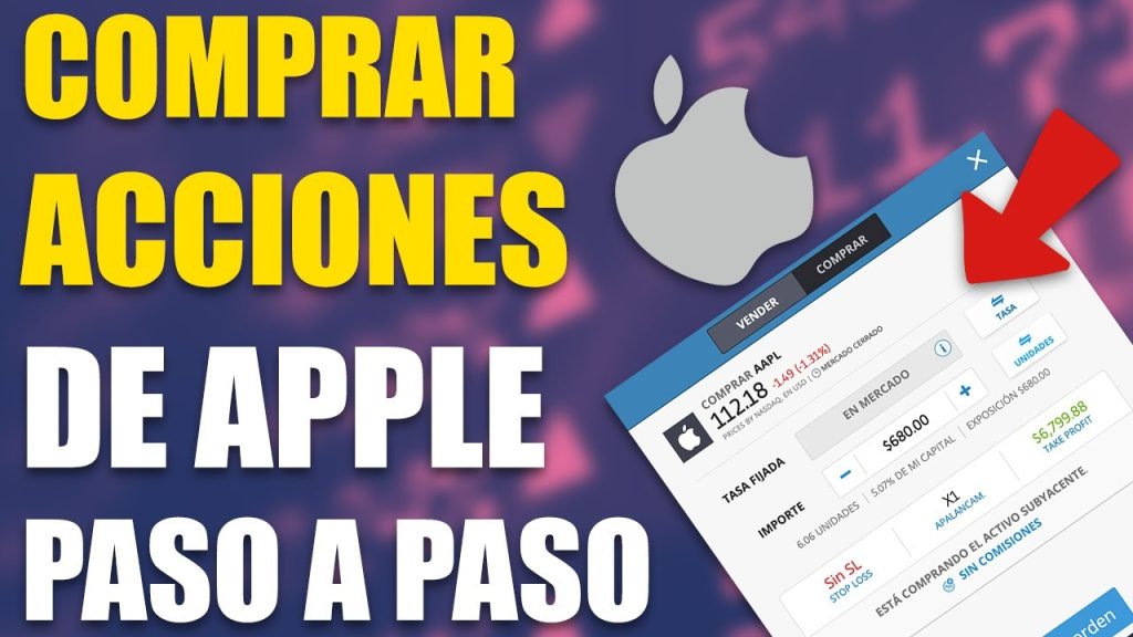 como invertir en apple