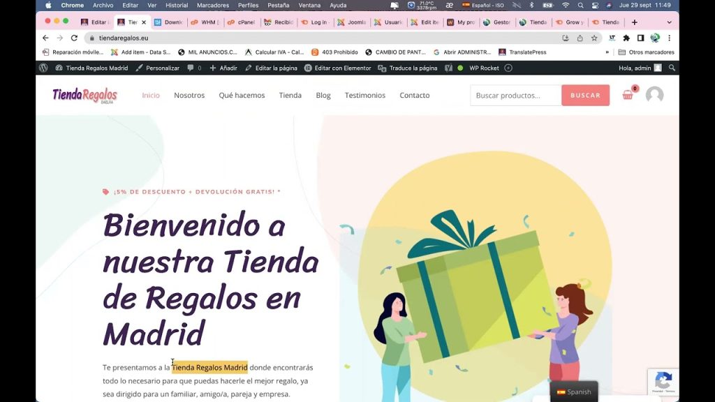 frase clave objetivo seo