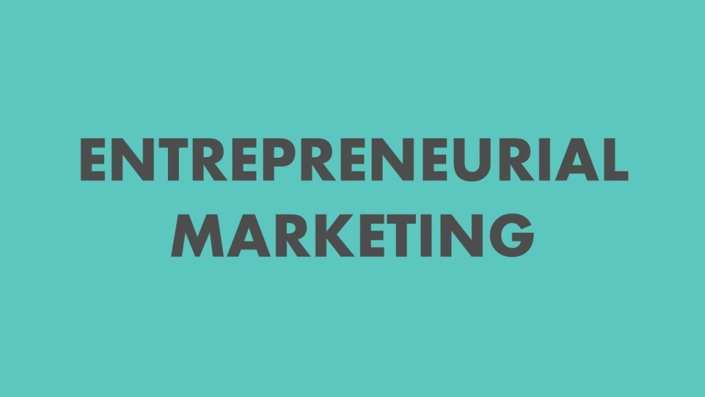 entrepreneurial marketing syllabus