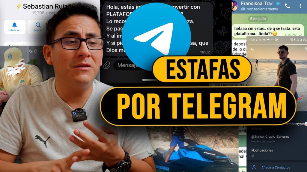 estafas criptomonedas telegram