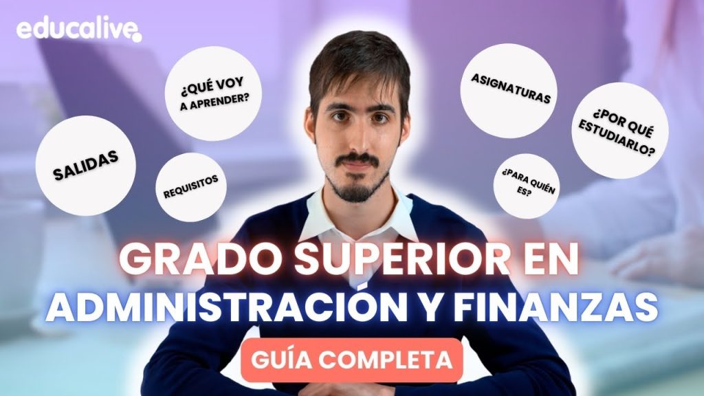 grado superior administración y finanzas sueldo