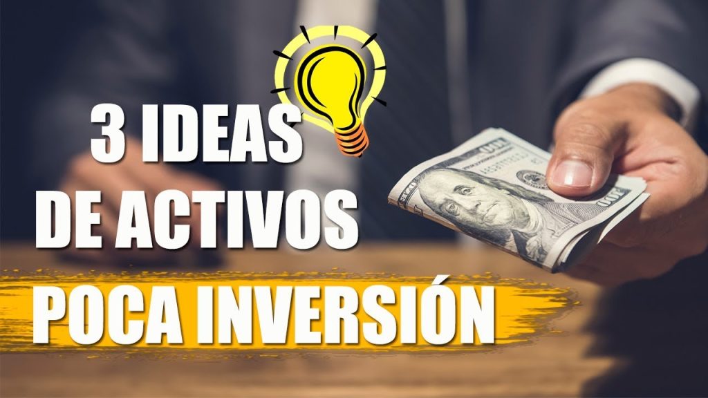 invertir en activos con poco dinero