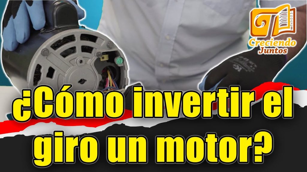 invertir giro en motor monofasico