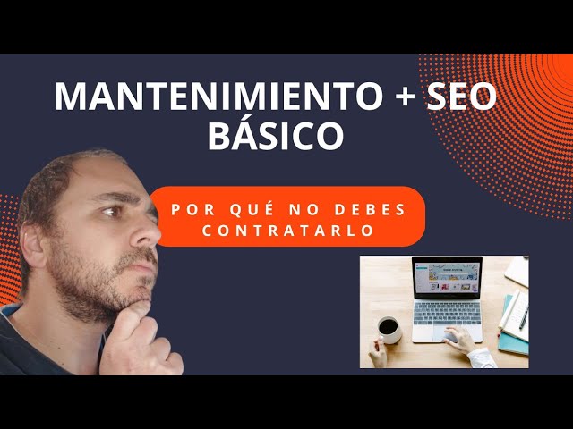 mantenimiento web y seo