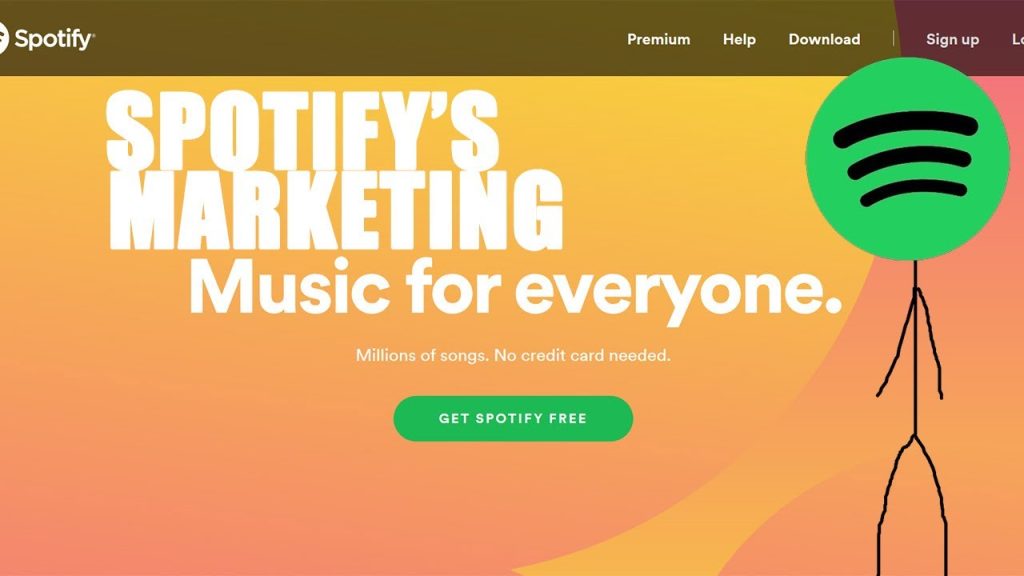 marketing de spotify