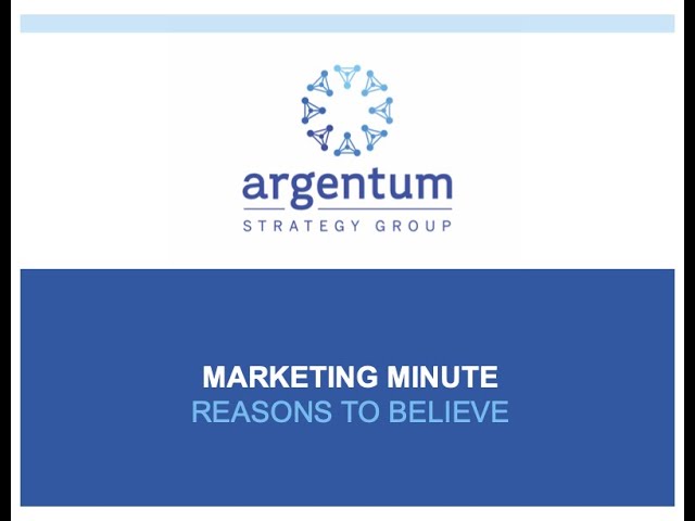 marketing reason to believe