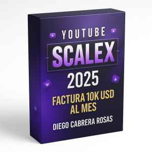 YouTube Scalex 2025 (Factura 10k USD al mes) - Diego Cabrera Rosas
