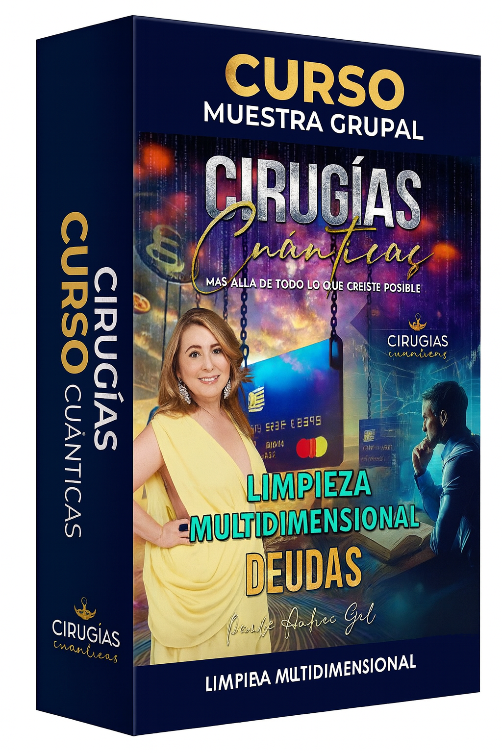 Curso Muestra Grupal Cirugías Cuánticas Limpieza 1 Multidimensional Deudas - Paula Gil