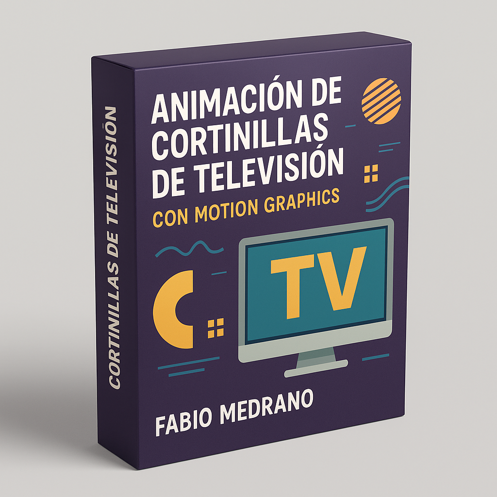 Animación de Cortinillas de Televisión con Motion Graphics - Fabio Medrano