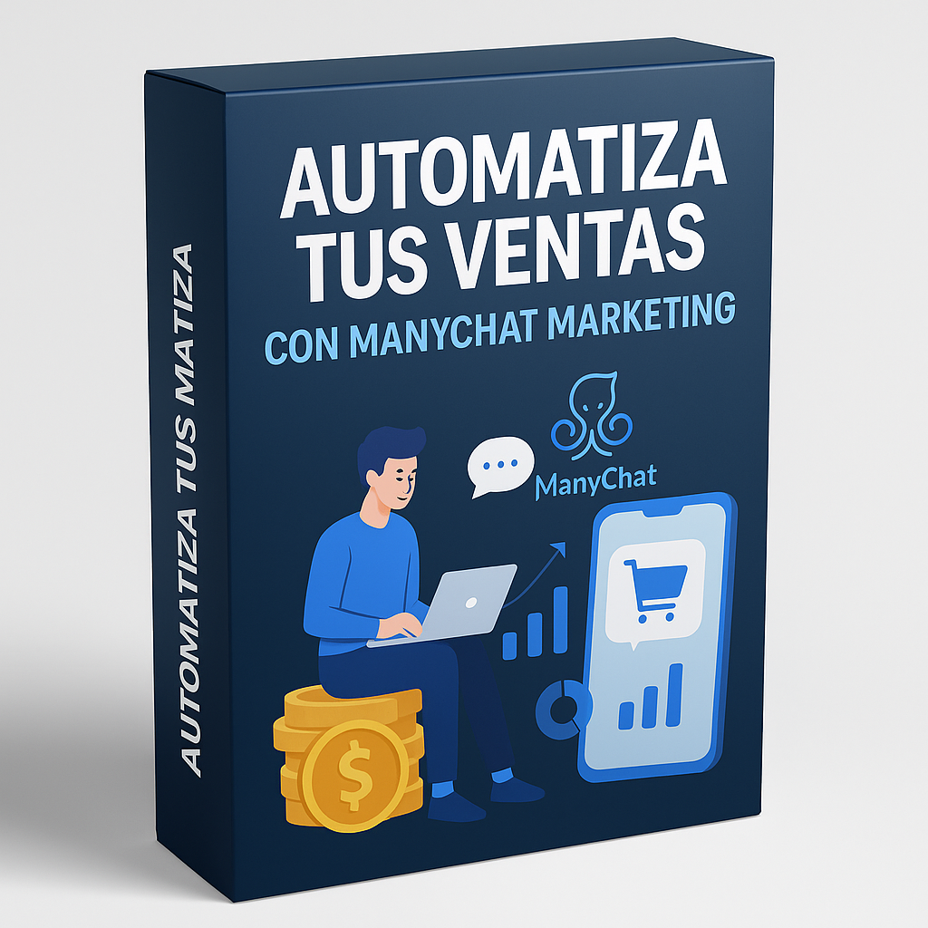 Automatiza tus ventas con manychat marketing