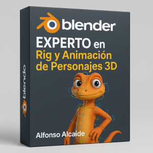 Blender - EXPERTO en Rig y Animación de Personajes 3D - Alfonso Alcaide