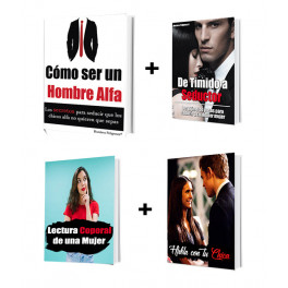 Cómo ser un hombre alfa - Pack 4 libros Cómo ser un hombre alfa - Pack 4 libros