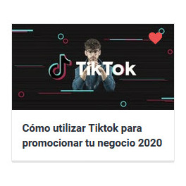 Cómo utilizar Tiktok para promocionar tu negocio 2020 Cómo utilizar Tiktok para promocionar tu negocio 2020