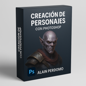 Creación de personajes con photoshop - Alain Perdomo
