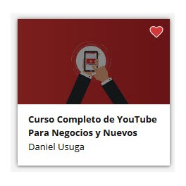 Curso Completo de Youtube Para Negocios y Nuevos Youtubers Curso Completo de Youtube Para Negocios y Nuevos Youtubers
