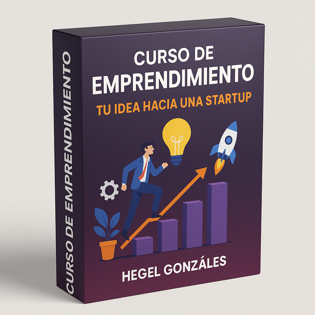 Curso de Emprendimiento: Tu Idea hacia una Startup - Hegel Gonzáles