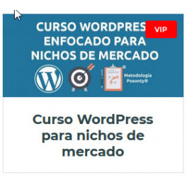 Curso Wordpress Para Nichos de Mercado Curso Wordpress Para Nichos de Mercado