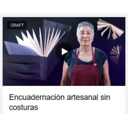 Encuadernación artesanal sin costuras Encuadernación artesanal sin costuras