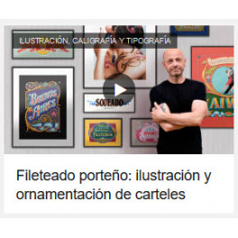 Fileteado porteño - ilustración y ornamentación de carteles Fileteado porteño - ilustración y ornamentación de carteles