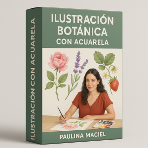 Ilustración Botánica con Acuarela - Paulina Maciel
