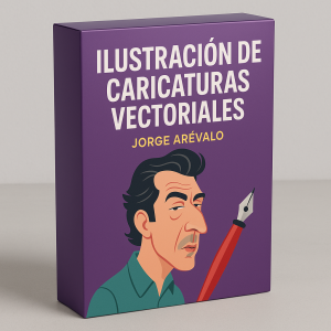 Ilustración de caricaturas vectoriales - Jorge Arévalo