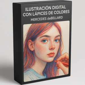 Ilustración Digital con Lápices de Colores - Mercedes deBellard
