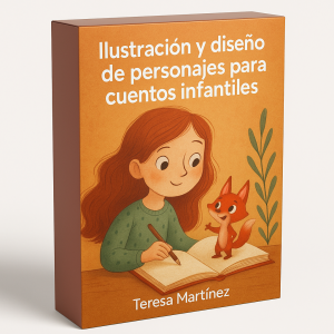 Ilustración y diseño de personajes para cuentos infantiles - Teresa Martínez
