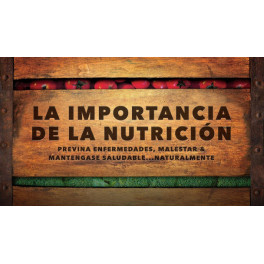 La importancia de la nutrición La importancia de la nutrición