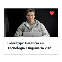 Liderazgo - Gerencia en Tecnología Ingeniería 2021 Liderazgo - Gerencia en Tecnología Ingeniería 2021