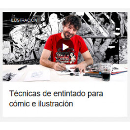 Técnicas de entintado para cómic e ilustración Técnicas de entintado para cómic e ilustración