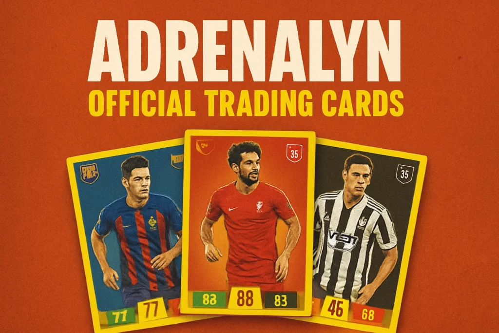 adrenalyn official trading cards