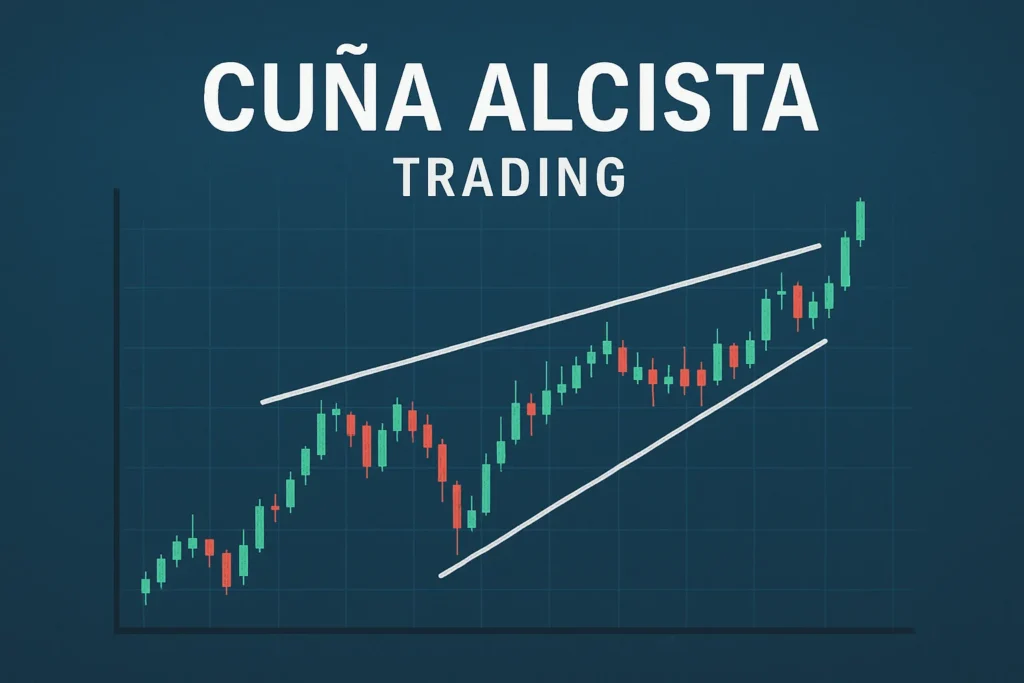 cuña alcista trading