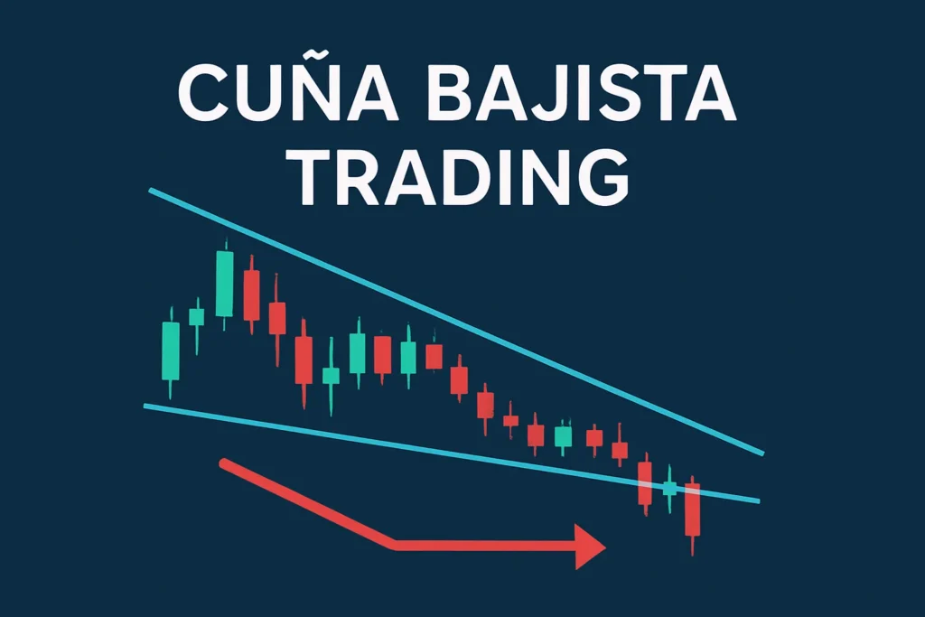 cuña bajista trading