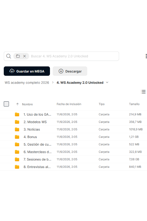 WS Academy Completo 2026 – Pack de 6 Cursos - Guillem Bordas - Imagen 8