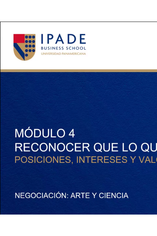 Negociación: Arte y Ciencia - IPADE Business School - Imagen 3