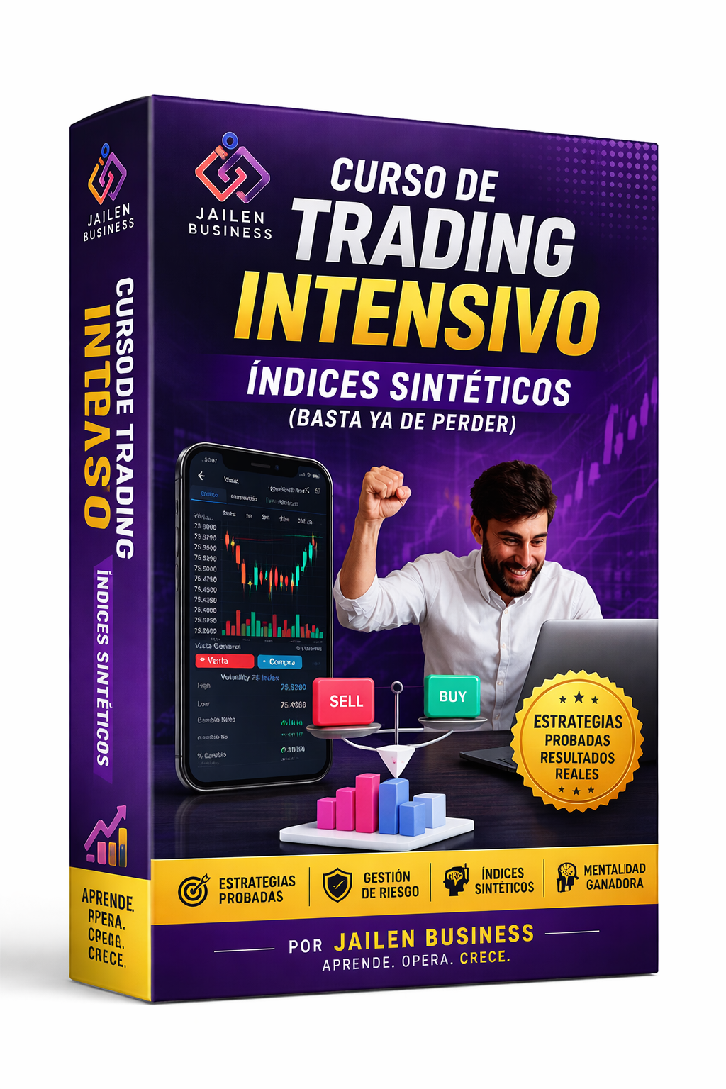 Curso de Trading Intensivo Índices Sintéticos - Jailen Business
