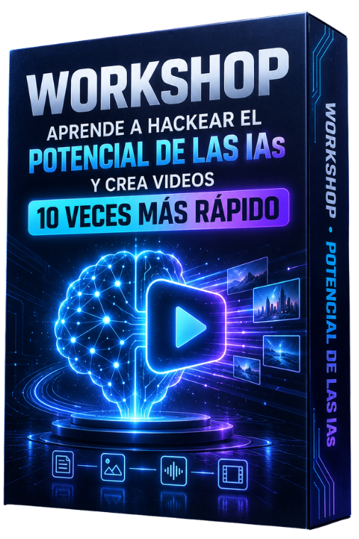 WorkShop Aprende A Hackear El Potencial De Las IAS y Crea Videos 10 Veces Más Rápido
